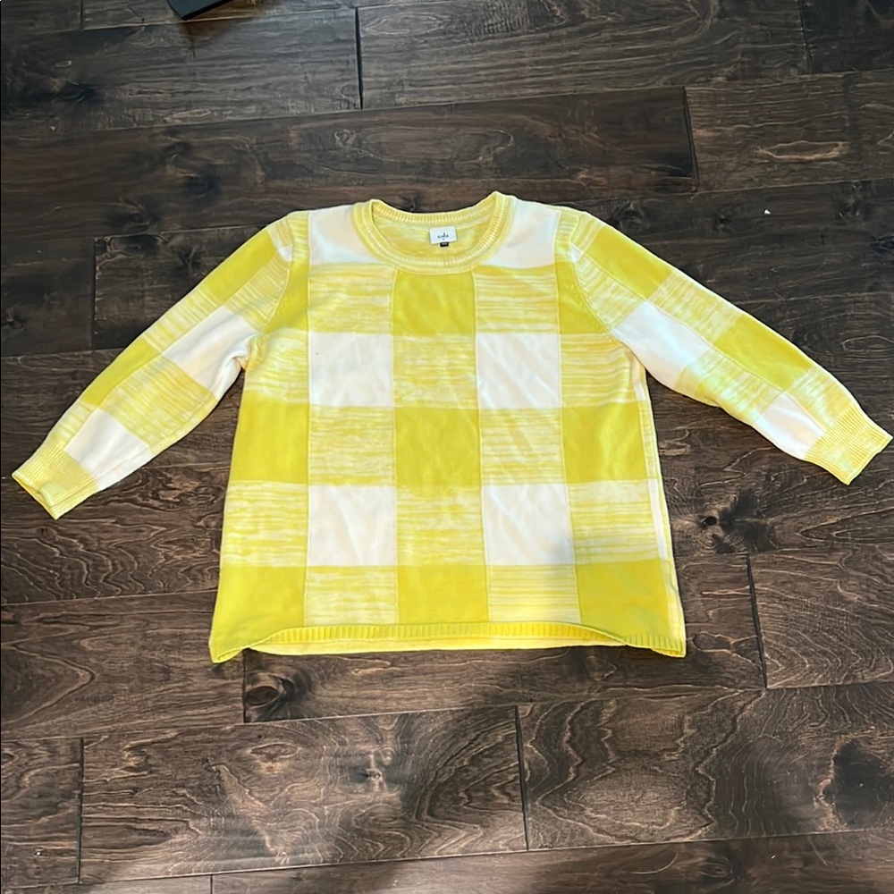 Cabi Checkerboard Pullover